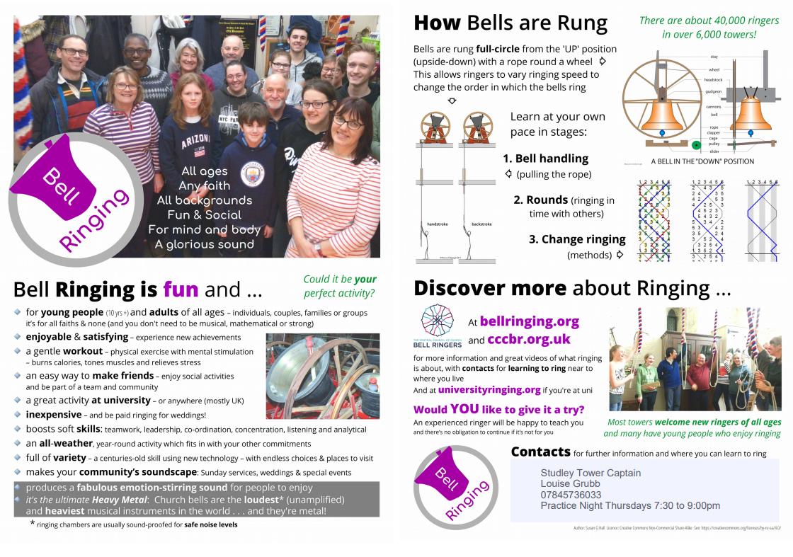 Bellringers flyer